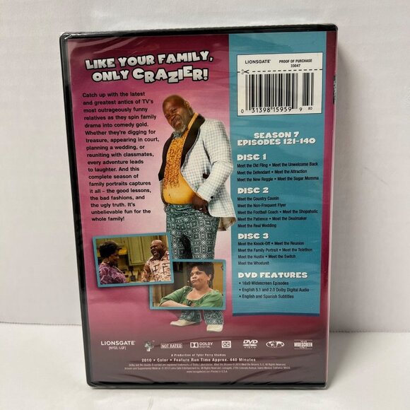 Tyler Perry's Meet The Browns: Season 7 [DVD] New - Picture 3 of 3